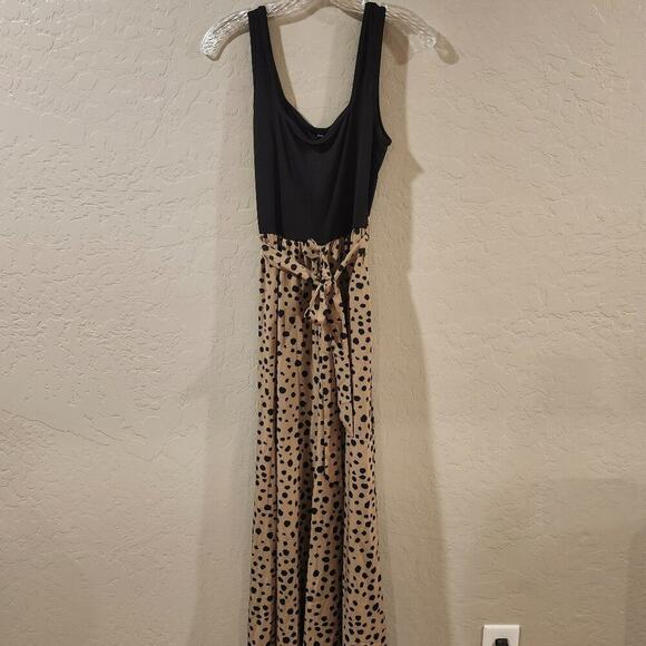 Shein Black and brown leopard Romper - Picture 1 of 4